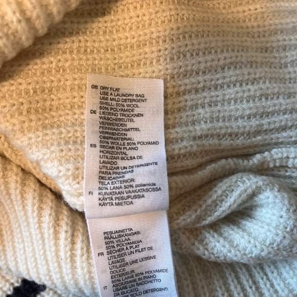 & Other Stories Cream and Black Striped Sweater - Picture 7 of 7